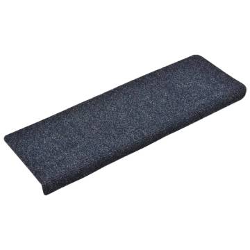 Stair Mats 5 pcs Needle Punch 65x21x4 cm Anthracite