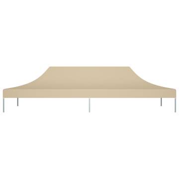 Party Tent Roof 6x3 m Beige 270 g/m²