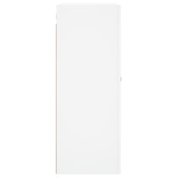 Wall Mounted Cabinets 2 pcs White 69.5x34x90 cm