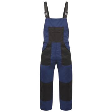 Men's Bib Overalls Size L Blue