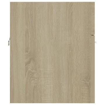 Sink Cabinet Sonoma Oak 41x38.5x46 cm Engineered Wood