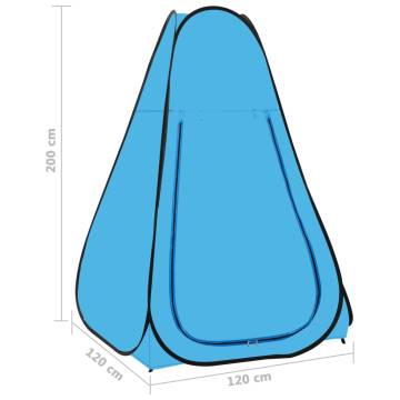 Pop Up Shower Tent Blue