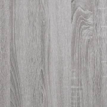 Sideboard Grey Sonoma 37.5x35.5x67.5 cm Engineered Wood