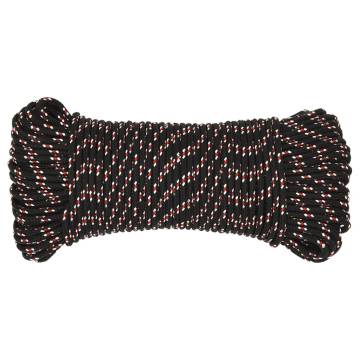 Boat Rope Black 5 mm 50 m Polypropylene