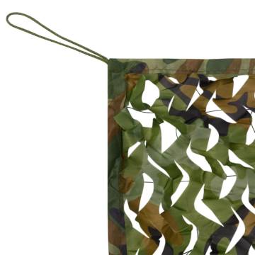 Camouflage Net with Storage Bag 2x8 m Green