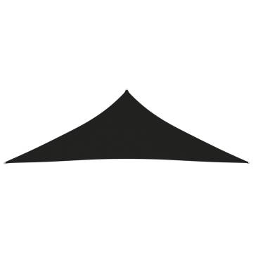 Sunshade Sail Oxford Fabric Triangular 4x4x5.8 m Black