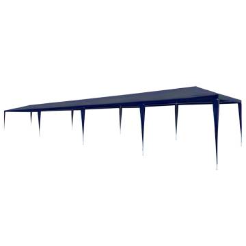 Party Tent 3x12 m PE Blue