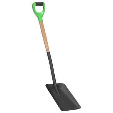 Garden Shovel D Grip Steel and Hardwood