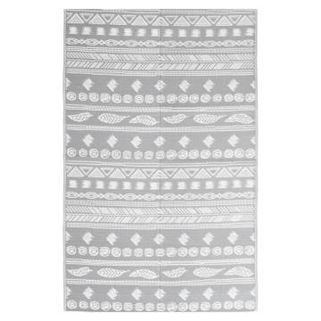 Outdoor Rug Grey 160x230 cm PP