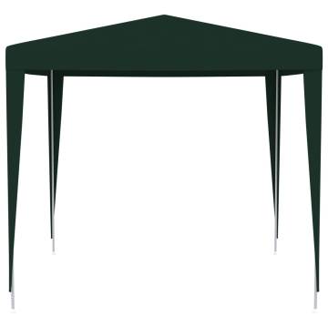 Professional Party Tent 2.5x2.5 m Green 90 g/m²