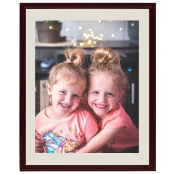 Photo Frames Collage 3 pcs for Table Dark Red 18x24 cm