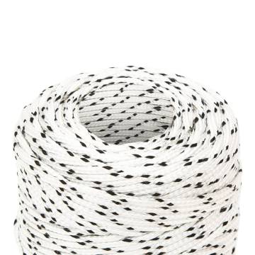 Braided Boat Rope White 2 mmx250 m Polyester