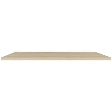 Floating Wall Shelf Oak 120x23.5x3.8 cm MDF