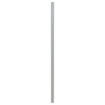 Fence Posts 10 pcs Silver 150 cm Galvanised Steel