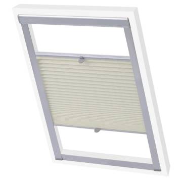 Pleated Blinds Cream 102