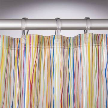 Sealskin Shower Curtain Rigato 180x200 cm Multicolour