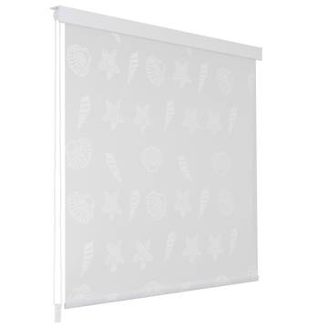 Shower Roller Blind 120x240 cm Sea Star