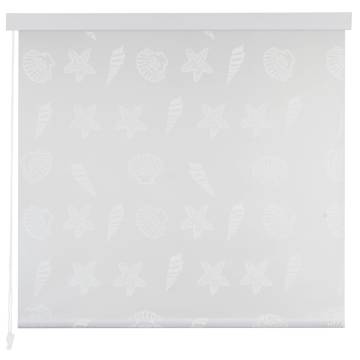 Shower Roller Blind 120x240 cm Sea Star