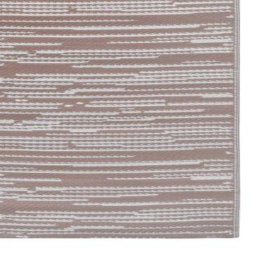 Outdoor Rug Taupe 140x200 cm PP