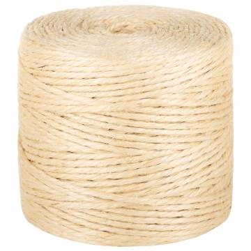 Rope 100% Sisal 4 mm 250 m