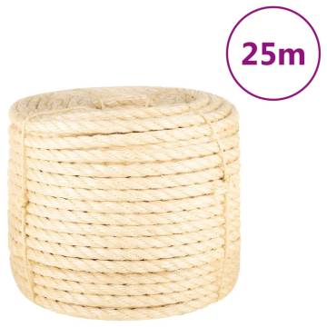 Rope 100% Sisal 14 mm 25 m