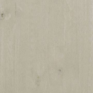 Sideboard HAMAR White 79x40x80 cm Solid Wood Pine