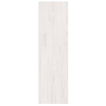 Book Cabinet/Room Divider White 40x30x103.5 cm Solid Pinewood