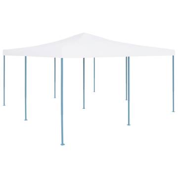 Folding Gazebo 5x5 m White