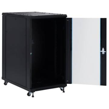 22U Network Cabinet with Swivel Feet 19 IP20 1050x600x1170 mm