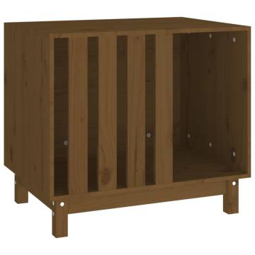 Dog House Honey Brown 70x50x62 cm Solid Wood Pine