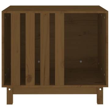 Dog House Honey Brown 70x50x62 cm Solid Wood Pine