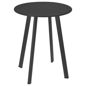 ProGarden End Table 40x49 cm Matt Dark Grey