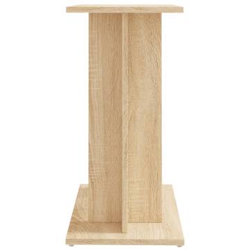 Aquarium Stand Sonoma Oak 60x30x60 cm Engineered Wood