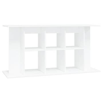 Aquarium Stand White 120x40x60 cm Engineered Wood