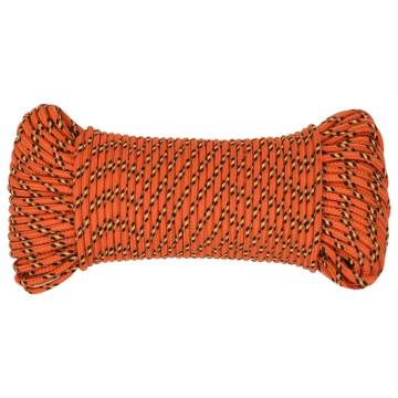 Boat Rope Orange 4 mm 25 m Polypropylene