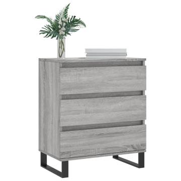 Sideboard Grey Sonoma 60x35x70 cm Engineered Wood