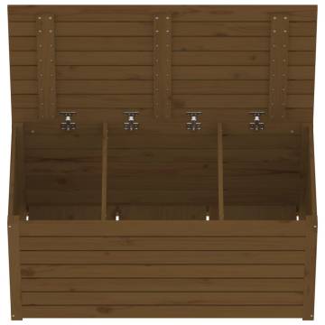 Garden Box Honey Brown 101x50.5x46.5 cm Solid Wood Pine