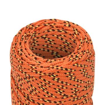 Boat Rope Orange 2 mm 500 m Polypropylene