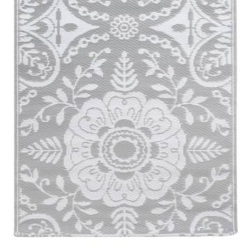 Outdoor Carpet Light Grey 160x230 cm PP