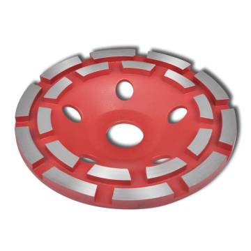 Diamond Grinding Cup Wheel Double Row 180mm