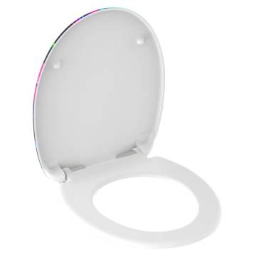 SCHÜTTE Toilet Seat with Soft-Close NEON PAINT