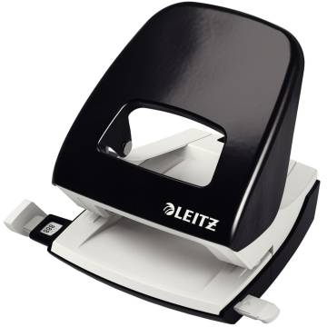 Leitz Metal Office Hole Punch NeXXt Black