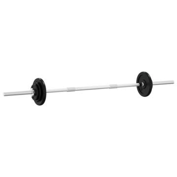 Barbell and Dumbbell Set 30 kg Cast Iron