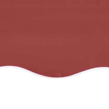 Replacement Fabric for Awning Burgundy Red 5x3.5 m