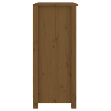 Sideboard Honey Brown 70x35x80 cm Solid Wood Pine