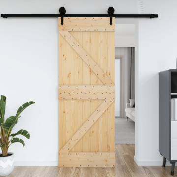 Door NARVIK 70x210 cm Solid Wood Pine