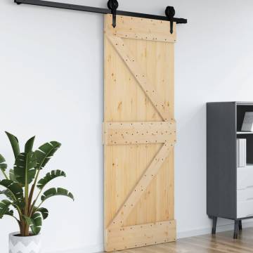 Door NARVIK 70x210 cm Solid Wood Pine