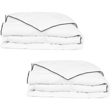 Winter Down Duvet 2 pcs 135x200 cm