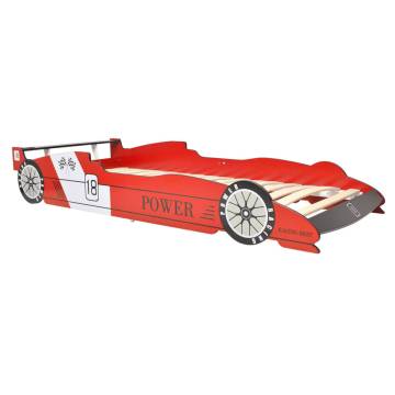 Children's Race Car Bed 90x200 cm Red