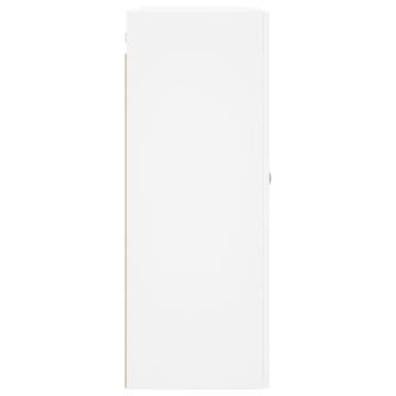 Wall Mounted Cabinet White 69.5x34x90 cm